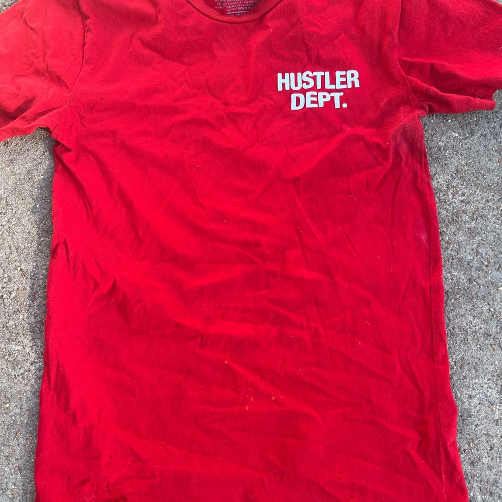 Hustler Hollywood Vibrant Red Tee